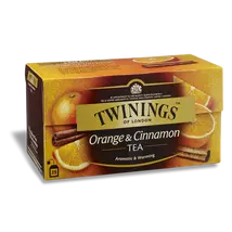 TWININGS Narancs-Fahéj Tea 25 filter