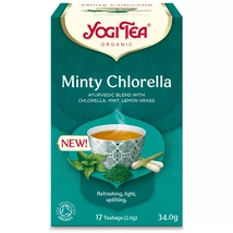 YOGI BIO Mentás tea chlorella algával 17 filter