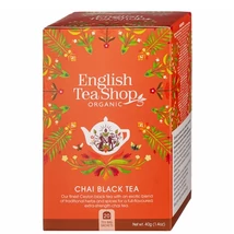 ETS 20 Fekete Chai bio tea 20 filter
