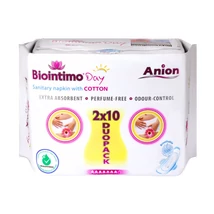 BIOINTIMO Day Duo Pack - Anionos nappali intim betét 20 db