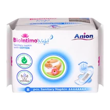 BIOINTIMO Night - Anionos éjszakai intim betét 8 db