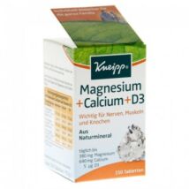 KNEIPP Magnézium + Kaclium + D3 Vitamin tabletta 150 db