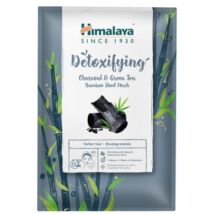 Himalaya Herbals Méregtelenítő textilmaszk aktív szénnel és zöld teával  1 db