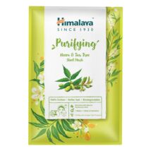 Himalaya Herbals Arctisztító textilmaszk Nim növénnyel és teafával 1 db