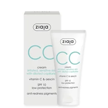 ZIAJA CC krém érzékeny, irritált, kitágult hajszáleres bőrre 50 ml