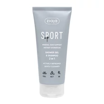 ZIAJA Sport tusfürdő gél és sampon 2in1 200 ml