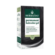 HERBATINT 1N Fekete tartós növényi hajfesték kondícionálóval 170 ml