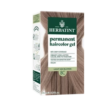 HERBATINT 8C Világos hamvas szőke tartós növényi hajfesték kondícionálóval 170 ml