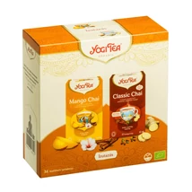 YOGI BIO Ízutazás karácsonyi ajándékcsomag tea szett 2x17 filter