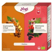 YOGI BIO Vitalitás karácsonyi tea ajándékcsomag 2x17 filter