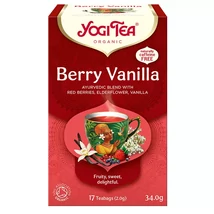YOGI BIO Bogyós gyümölcsös tea vaníliával 17 filter