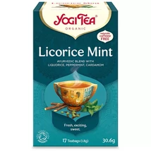 YOGI BIO Édesgyökér-menta tea egyiptomi fűszerezéssel 17 filter