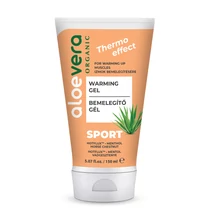 ALVEOLA Eredeti Aloe Vera Organic Sport Bemelegítő  gél 125 ml