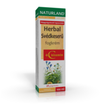 NATURLAND Herbál Svédkeserű fogkrém C-vitaminnal 100 ml