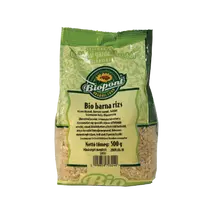 BIOPONT Bio Barna rizs hosszú szemű, gyorsfőzésű 500 g