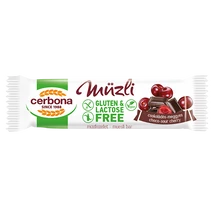 Cerbona Müzliszelet Gluténmentes meggyes-csokoládés 35 g