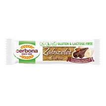 Cerbona Gluténmentes zabszelet étcsokoládés-marcipános 40 g