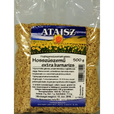 ATAISZ Hosszúszemű barnarizs 500 g