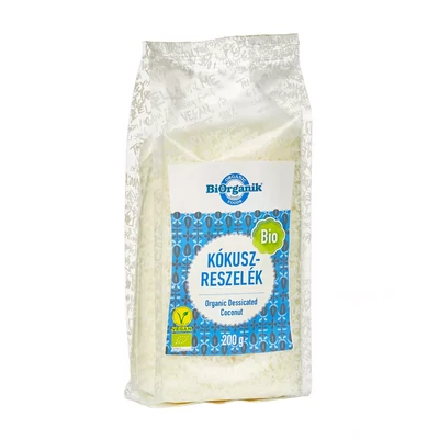 BIORGANIK Bio Kókuszreszelék 200 g