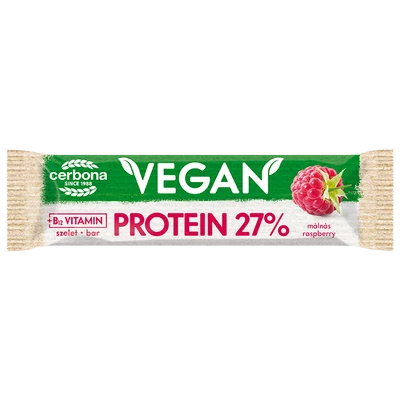 CERBONA Vegán protein szelet Málna 40 g