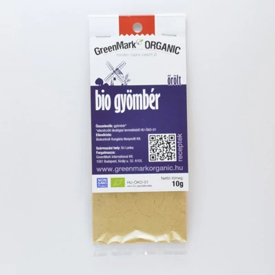 GREENMARK Bio Őrölt gyömbér 10 g