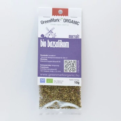 GREENMARK Bio Bazsalikom morzsolt 10 g