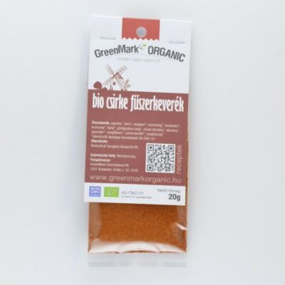 GREENMARK Bio Csirke fűszerkeverék 20 g