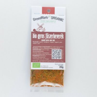 GREENMARK Bio Gyros fűszerkeverék 20 g