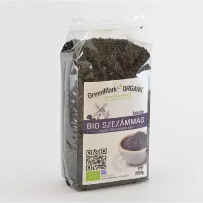 GREENMARK Bio szezámmag fekete 250 g