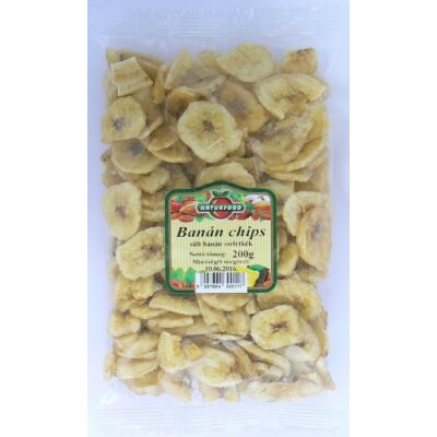 NATURFOOD Banán chips 200 g