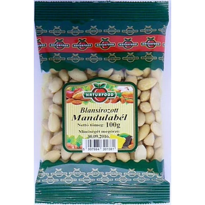 NATURFOOD Blansírozott Mandulabél 100 g