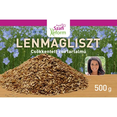 SZAFI REFORM Csökkentett Zsírtartalmú Lenmagiszt 500 g