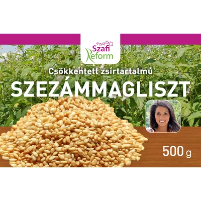 SZAFI REFORM Csökkentett Zsírtartalmú Szezámmagliszt 500 g