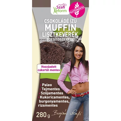 SZAFI REFORM Étcsokoládés ízű muffin por 280 g