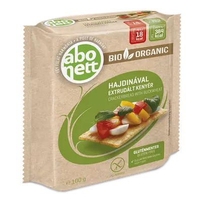 Abonett Bio Extrudált kenyér hajdinával 100 g