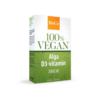 BIOCO Vegan Alga D3-vitamin 2000 NE kapszula 60 db