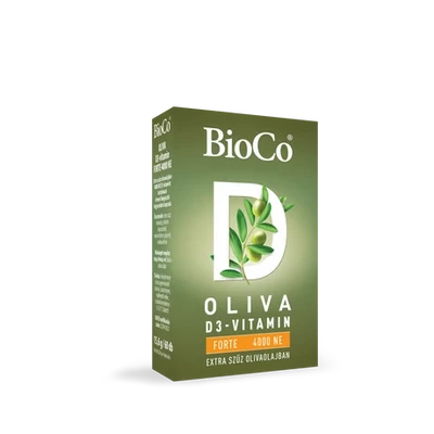 BIOCO Oliva D3-vitamin 4000 NE kapszula 60 db