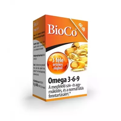 BIOCO Omega 3-6-9 kapszula 60 db