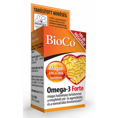 BIOCO Omega-3 kapszula Forte 100 db