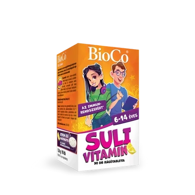 BIOCO Suli Vitamin Rágótabletta citrom ízű 90 db