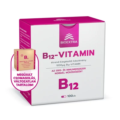 BIOEXTRA B12-Vitamin 1000 μg kapszula 100 db
