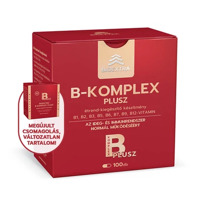 BIOEXTRA B-Komplex Plusz kapszula 100 db
