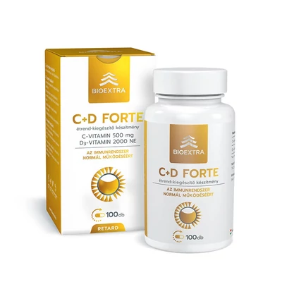 BIOEXTRA C+D Forte Redard kapszula 100 db