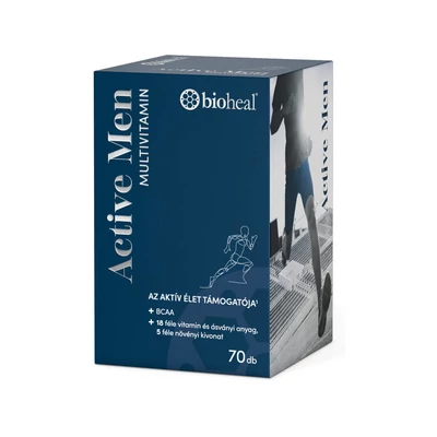 BIOHEAL Active Men Multivitamin tabletta 70 db