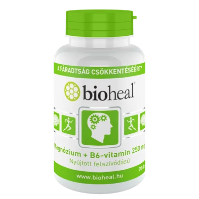 BIOHEAL Magnézium+B6-Vitamin 70 db