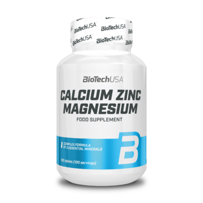BIOTECH Calcium-Zinc-Magnesium tabletta 100 db