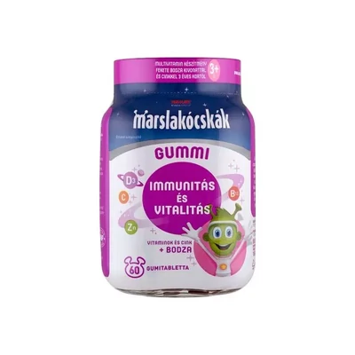 WALMARK Marslakócskák Gummi Multivitamin bodzával 60 db