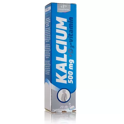 INNOPHARM Kalcium+D3-Vitamin Pezsgőtabletta 20 db