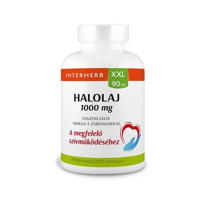 INTERHERB XXL Halolaj 1000 mg kapszula 90 db