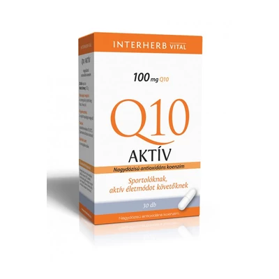 INTERHERB Q10 Aktív kapszula 30 db